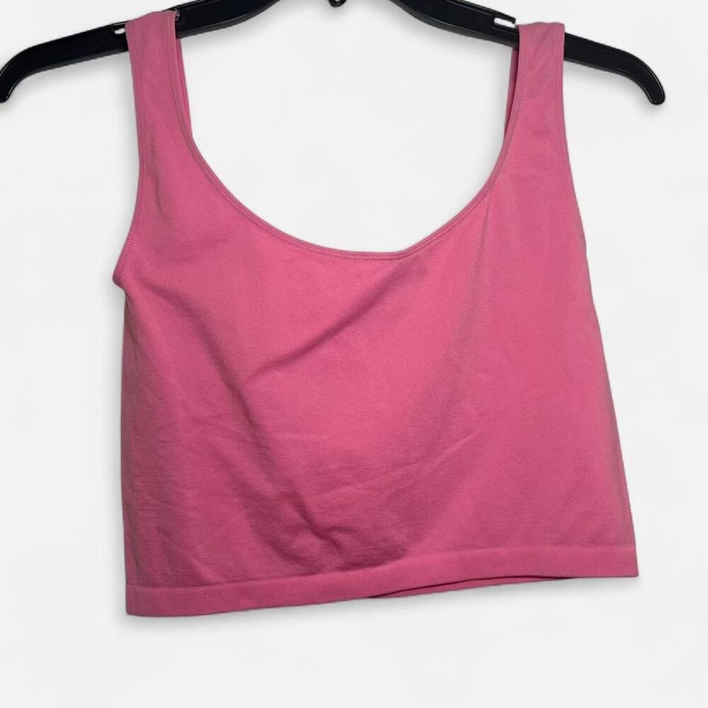 Free People Pink Crop Top - Picture 3 of 4